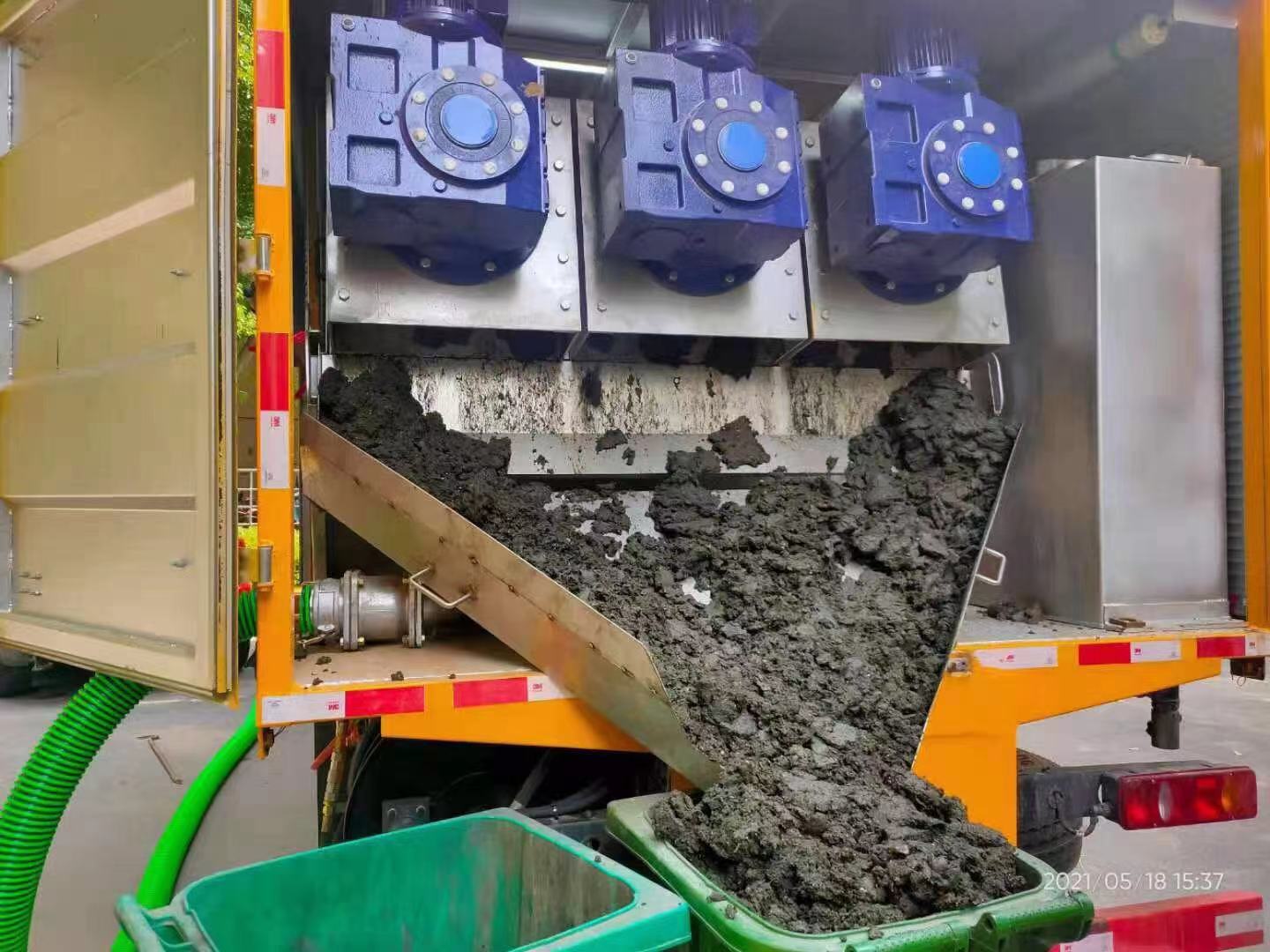 丰南化粪池清掏城市维护站-泥浆净化干湿分离处理